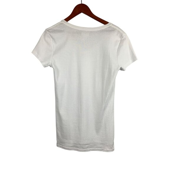 Kirkland Womens Peruvian Pima Cotton T-Shirt L White - Picture 2 of 5
